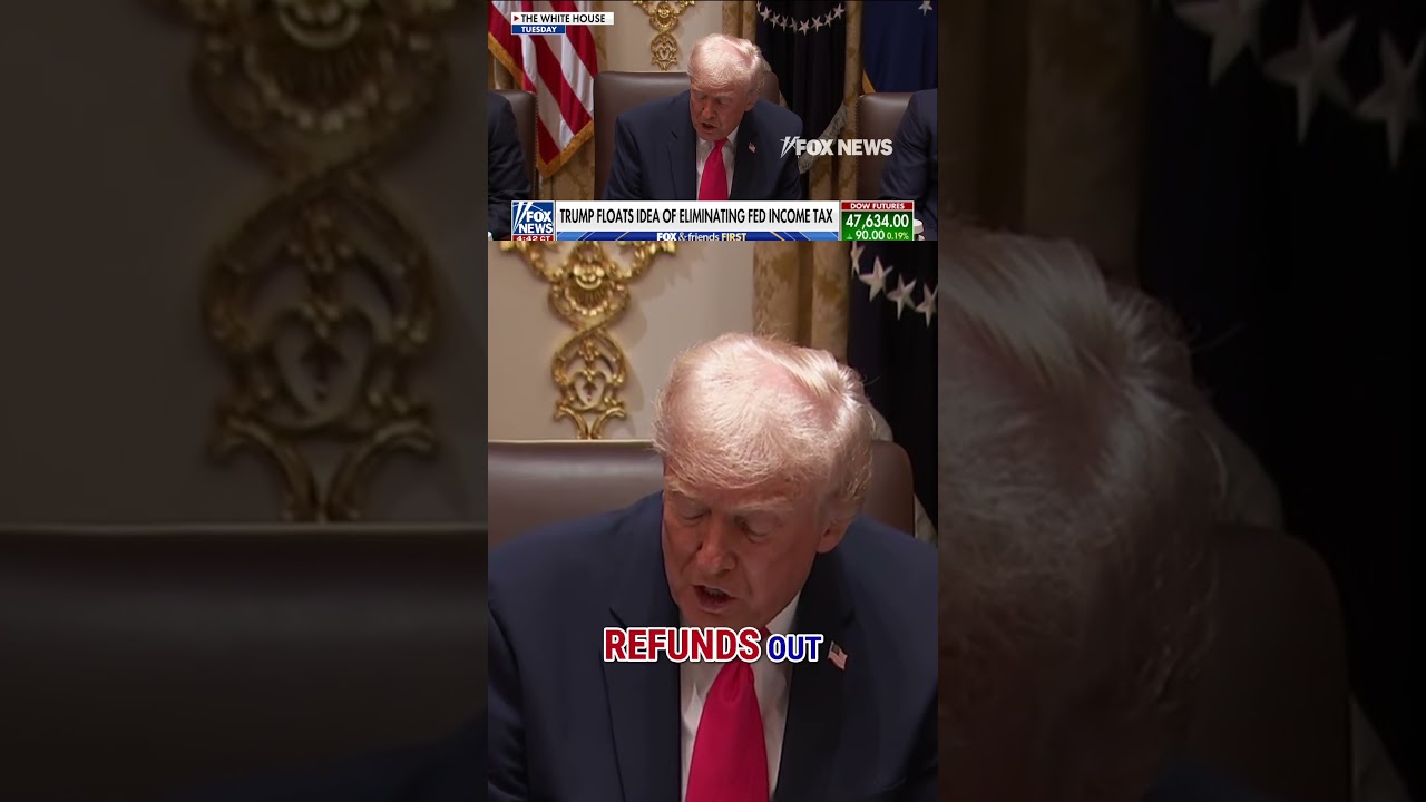 Trump predicts 'LARGEST TAX REFUND SEASON EVER' #foxnews #news #us #fox