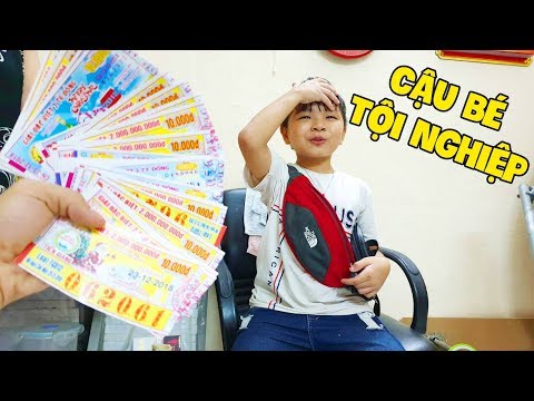 LẦN ĐẦU MUA 50 TỜ VÉ SỐ ỦNG HỘ CẬU BÉ TỘI NGHIỆP (Giáo Sư 