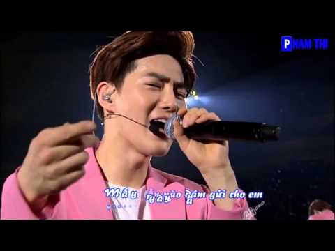 Vietsub Kara EXO DON'T GO + XOXO + LUCKY
