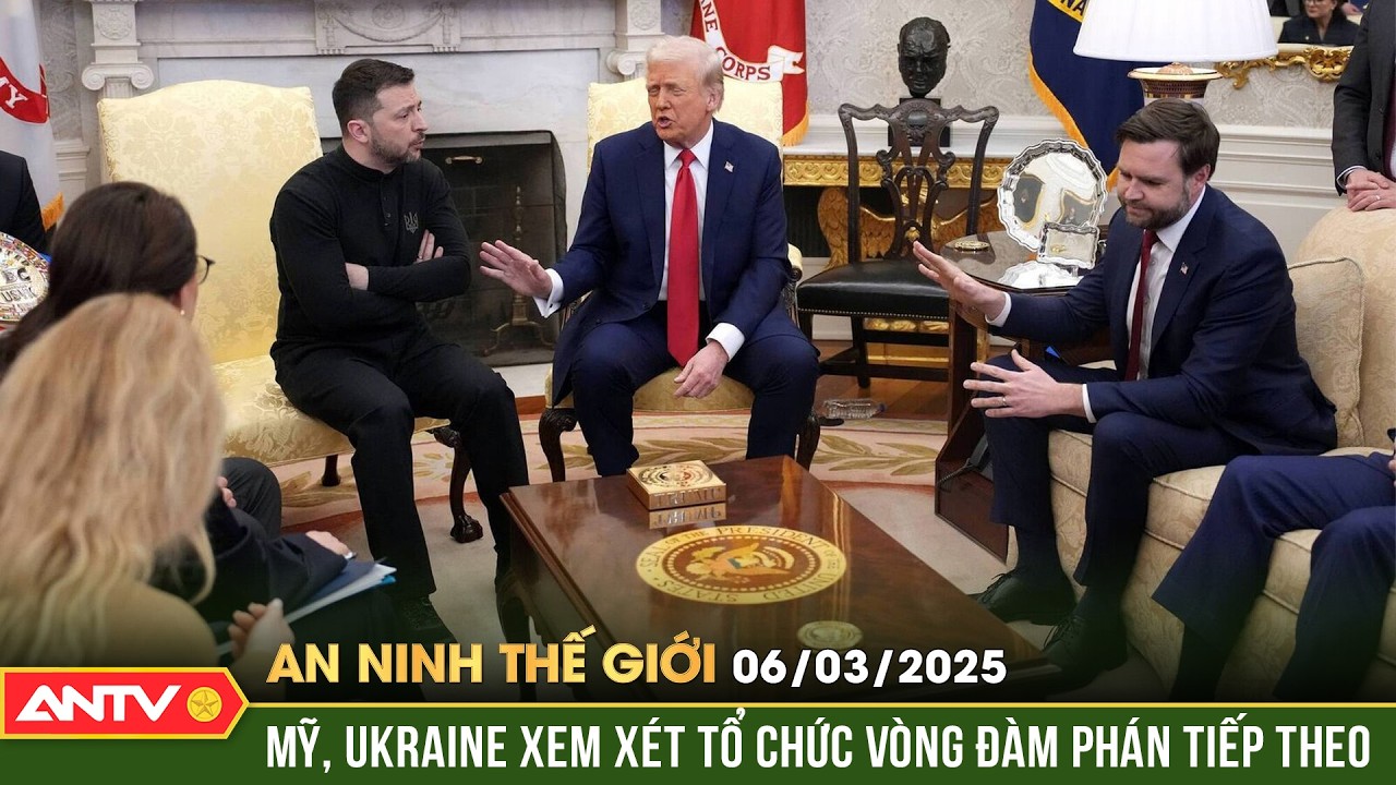 Mỹ dừng chia sẻ tin tình báo, gây áp lực để Ukraine đàm phán | An ninh Thế giới ngày 6/3 | ANTV