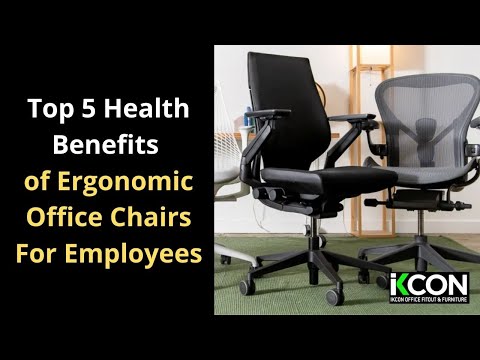 Top 5 Health Benefits of Ergonomic Office Chairs For Employees - IKCON ...