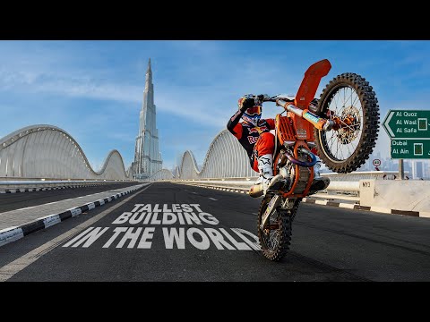 Dakar Rally Hero Sam Sunderland Races To The Tallest Building In The World