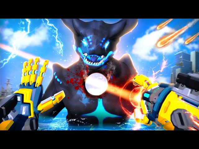 ปืน Plasma พลังงนิวเคลียร์  !!!  (EP2) อาวุธนี้อาจกู้โลกได้ | Kaiju simulator VR