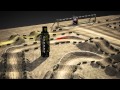 2012 Anaheim 2 Animated Monster Supercross Track Map 