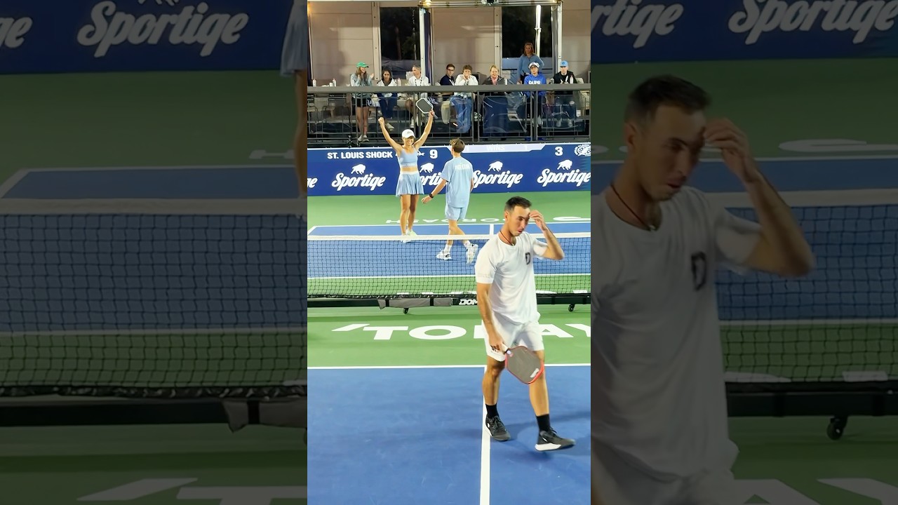 Insane pickleball defense ๐คฏ