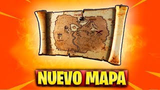 Como Conseguir El Nuevo Mapa Del Tesoro Legendario De Fortnite - nuevo mapa la x marca el lugar de fortnite tesoro secreto de la temporada 8