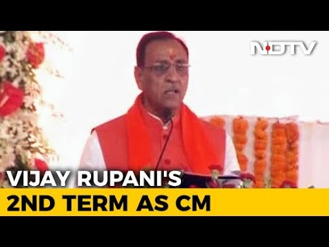 Vijay Rupani Takes Oath As Gujarat Chief Minister Vijay Rupani Takes Oath As Gujarat Chief Minister