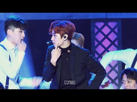 161118 N-POP The One 백현 focus.