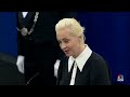 Alexei Navalnys widow addresses European Parliament amid his death  - 01:21 min - News - Video