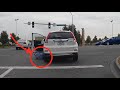 Lady Gets Run Over by Her Own Car at an Intersection-Exclusive visuals