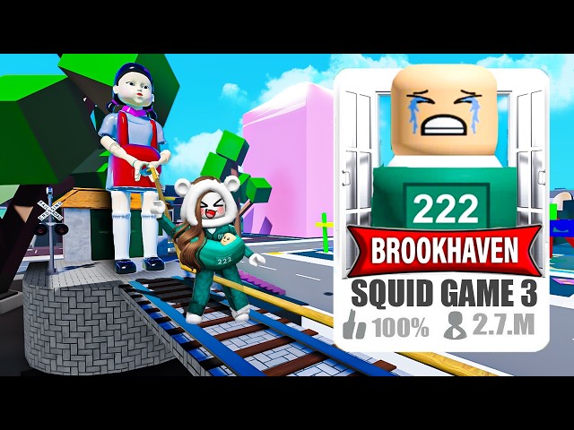 HO CREATO BROOKHAVEN SQUID GAME 3 SU ROBLOX!