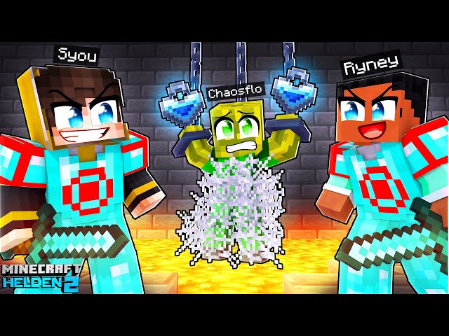 ICH TÖTE CHAOSFLO WENN ER UNS NICHT SEIN LINKED HEART VERRÄT! (Minecraft HELDEN 2)