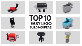 Top 10 Easy LEGO Building Ideas Anyone Can Make