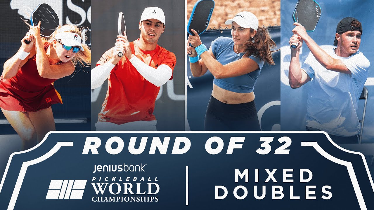 Waters/Johns v Gecheva/Stone at the Jenius Bank Pickleball World Championships