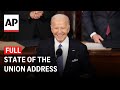 State of the Union 2024 LIVE: Biden gives annual address