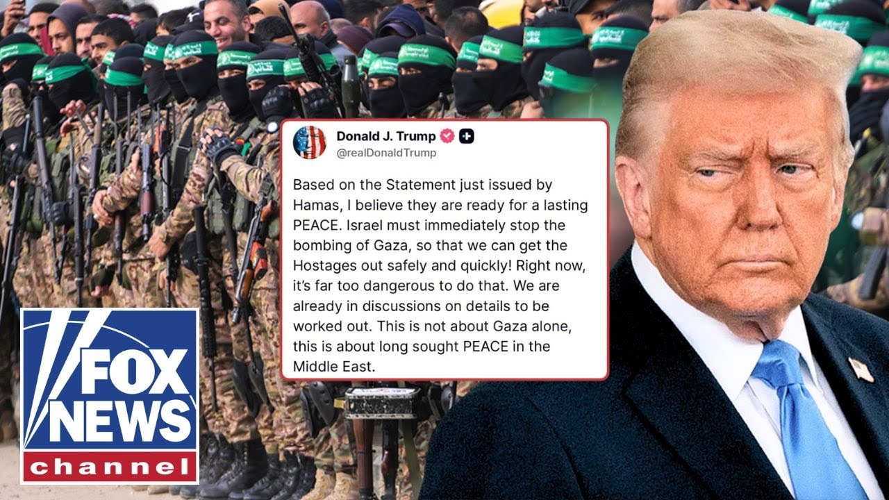 NEW: Hamas to not follow Trump’s hostage release condition