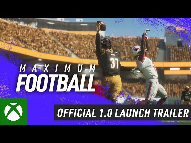 Maximum Football - 1.0 Launch Trailer