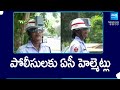 AC Helmets for Traffic Police in Odisha to Beat Summer |@SakshiTV