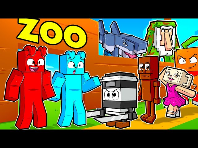ZBUDOWAŁEM ZOO dla BRAINROTÓW w Minecraft!