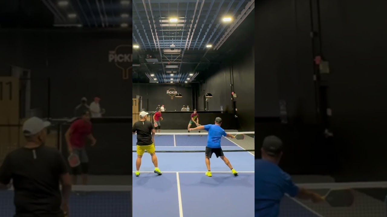 Fun rally #Pickleball #PickleballHighlights #PickleballLife #Shorts #YouTubeShorts