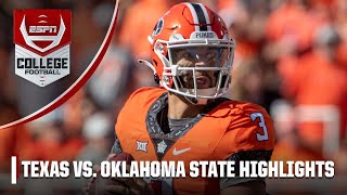 Texas Longhorns vs. Oklahoma State Cowboys | Full Game Highlights
