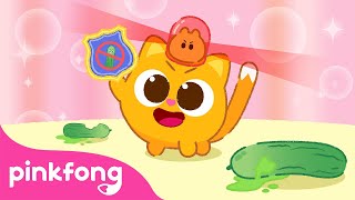 Ninimo, the Cucumber Patrol 🚨🥒🚫 | Watch out, its cucumber! | Fun Ninimo Song | Pinkfong