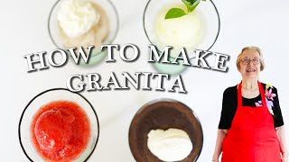 Sicilian Granita | Kitchen on the Cliff with Giovanna Bellia LaMarca