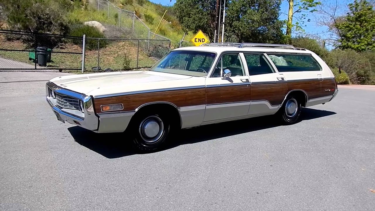 1970 Chrysler town country station wagon