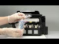 Epson WorkForce ET-4500 | How to Fill Your EcoTank Printer