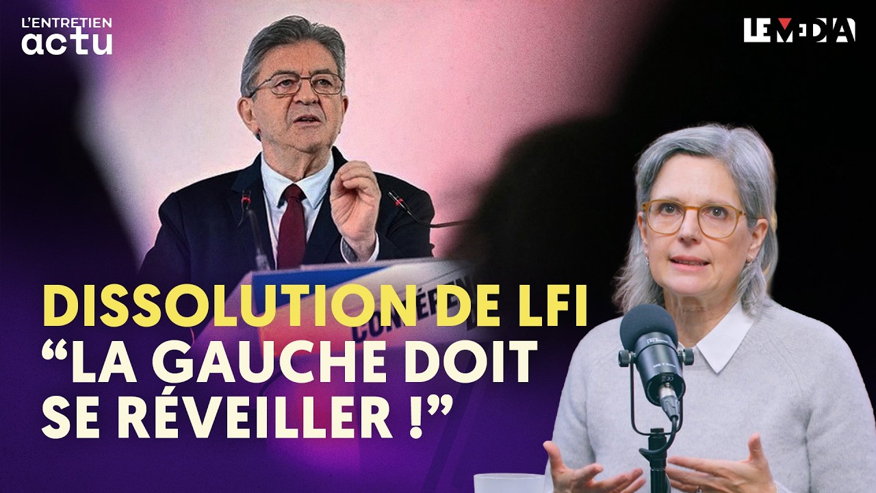 DISSOLUTION DE LFI : SANDRINE ROUSSEAU SOMME LA GAUCHE DE SE RÉVEILLER