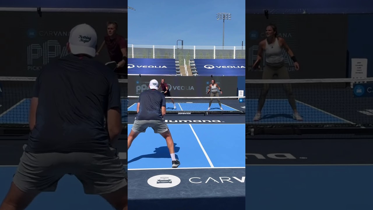 Always fun pickleball when Jack Sock and Max Freeman are playing 🔥