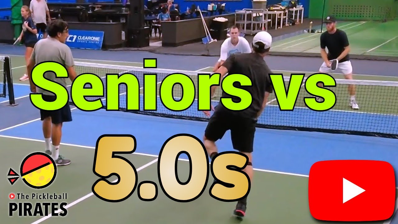 5.0 Pickleball Seniors vs Young 5.0s