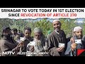Srinagar Voting News | Srinagar To Vote Today In 1st Election Since Revocation Of Article 370