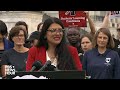 WATCH LIVE: Rep. Tlaib holds news conference about free speech on college campuses  - 44:43 min - News - Video