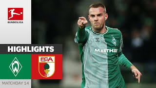 Ducksch Secures Big Points | Werder Bremen — FC Augsburg 2-0 | Highlights | MD 14 – Bundesliga 23/24