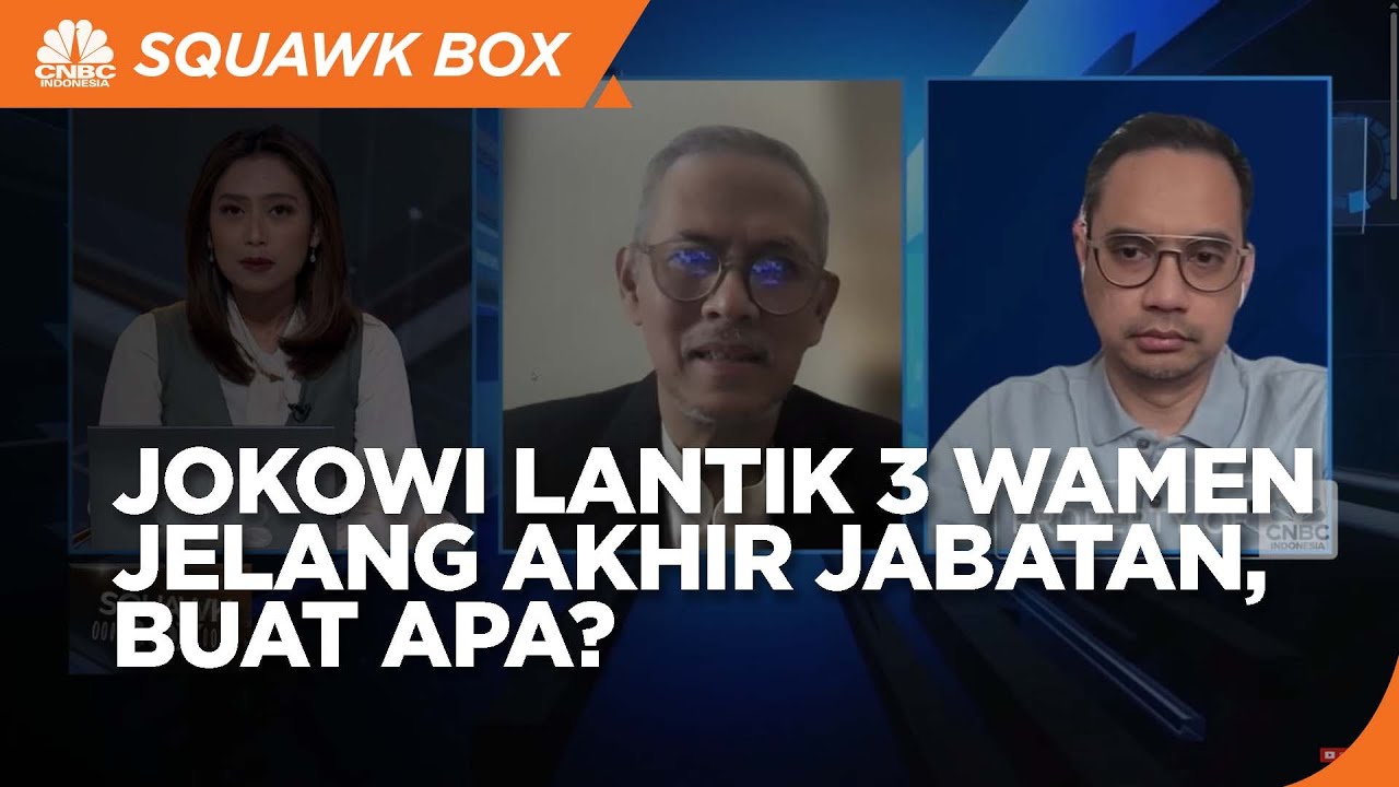 Jokowi Lantik Tiga Wamen Jelang Akhir Jabatan, Buat Apa?