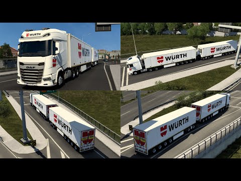 SKIN SCS TRAILERS WÜRTH 1.0 1.40 1.46