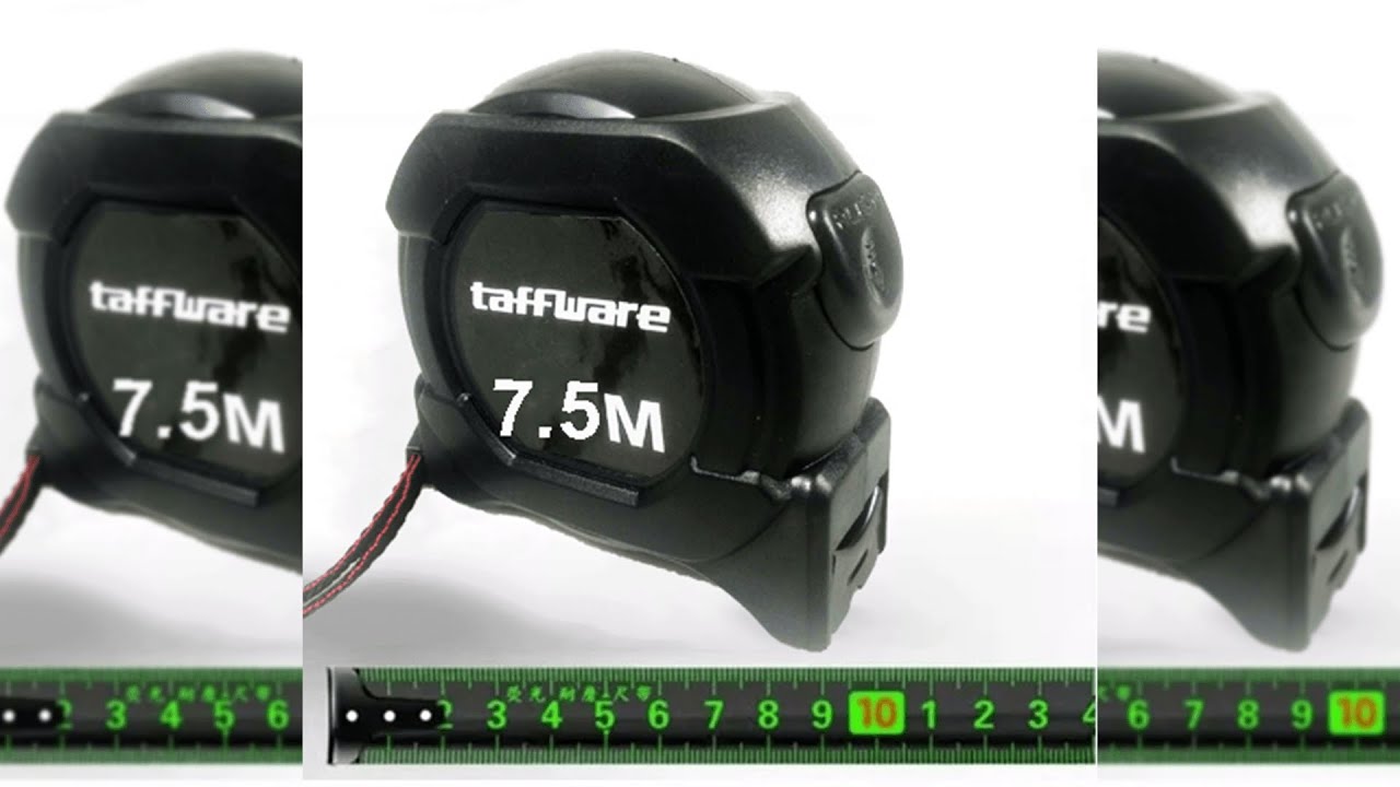 Taffware Meteran Roll Tape Measure Lock System 22mm 7.5M - SAL99 Pratinjau video produk Taffware Meteran Roll Tape Measure Lock System 22mm 7.5M - SAL99