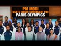 LIVE: PM Modi Interacts with Indian Contingent for Paris Olympics 2024 | News9