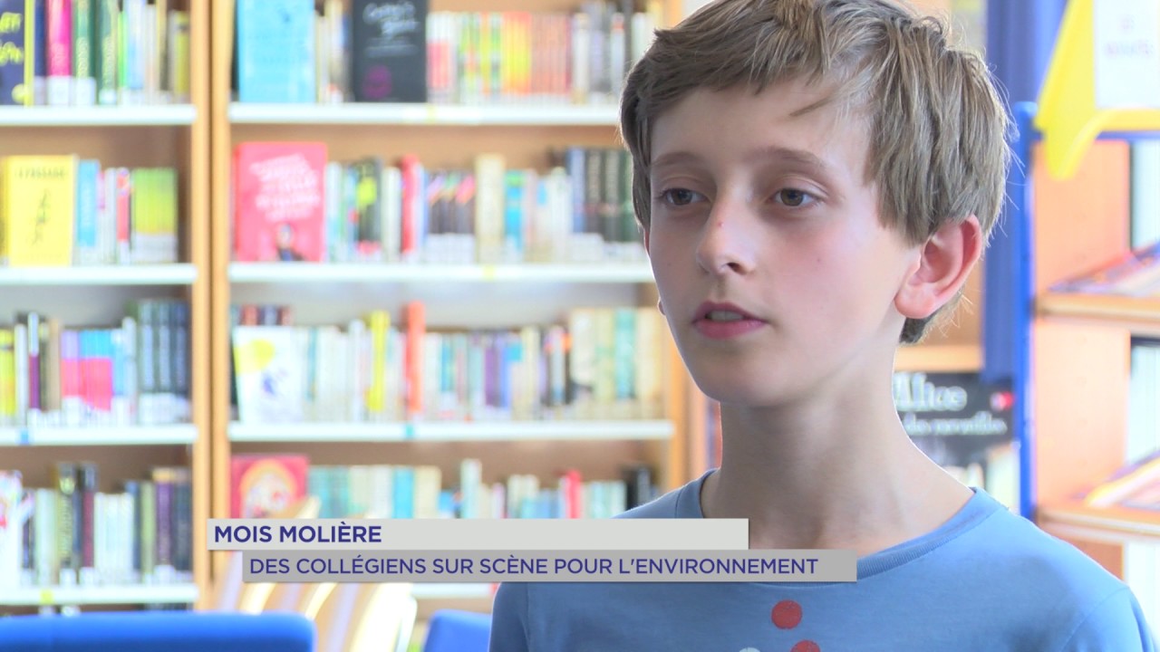 Mois Molière : Des collégiens sur la scène pour l’environnement