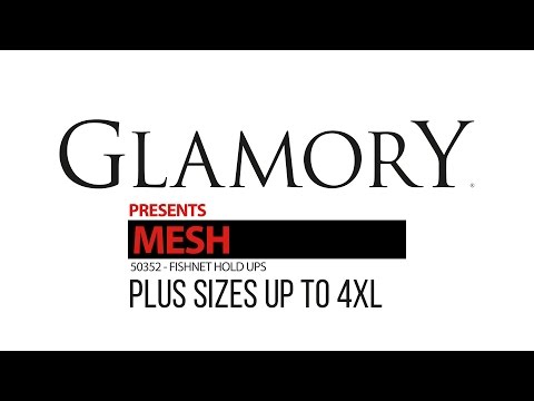 Glamory 50352 Mesh Fishnet Hold-Ups At Stockings HQ: The Glamory Shop