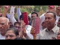 Protest In Parliament Today | INDIA Bloc MPs Protest Outside Parliament  - 01:39 min - News - Video