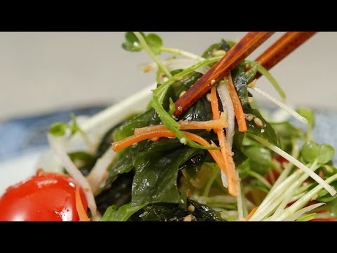 Seaweed Salad (Wakame Salad Recipe) 海藻サラダ(わかめサラダ) 作り方 レシピ