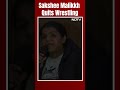 I Quit Wrestling: Sakshee Malikkh Leaves Boots On Table After Ex-Chiefs Aide Wins Poll  - 00:58 min - News - Video