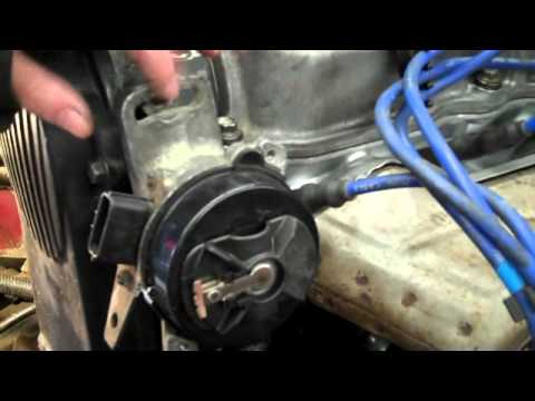 How to install a distributor on a B2200. By: Shayne B ... ford ignition coil wiring 