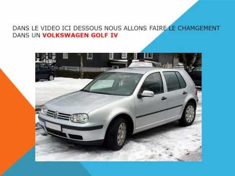 VW Golf IV - Remplacement du Filtre d'Habitacle