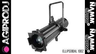 CHAUVET DJ EVE E-100Z Powerful Ellipsoidal Spot Fixture with 100 Watt Warm White LED Source in action - learn more