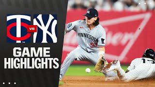 Twins vs. Yankees Game Highlights (8/11/25) | MLB Highlights