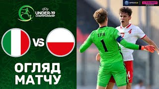 Італія – Польща. Чемпіонат Європи 2023 (U-19) / Огляд матчу