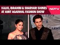 Amit Aggarwal News | Ibrahim Ali Khan, Sharvari Turn Showstoppers For Amit Aggarwals Fashion Show